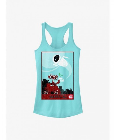 Disney Pixar Wall-E Earth Day Plant Boot Girls Tank $10.21 Tanks