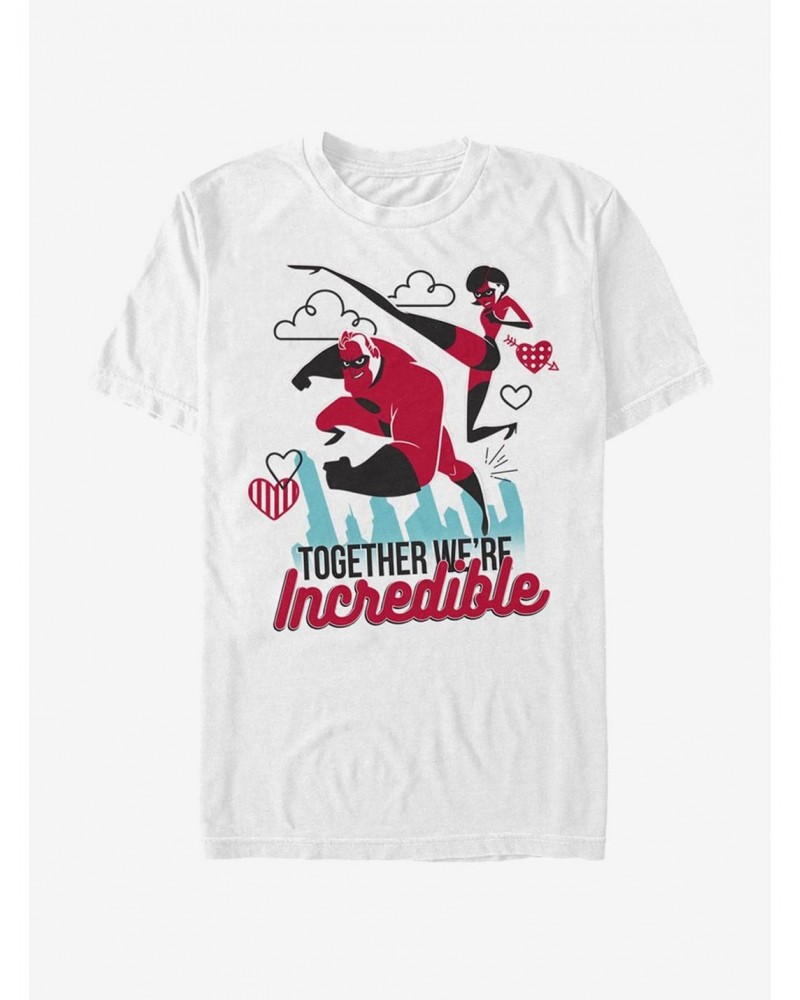 Disney Pixar The Incredibles Together Incredible T-Shirt $11.47 T-Shirts