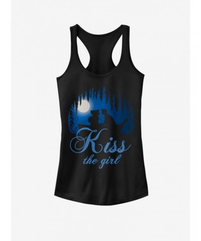 Disney The Little Mermaid Kiss The Girl Vignette Girls Tank $10.96 Tanks