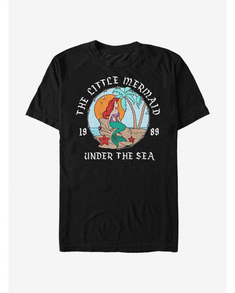 Disney Little Mermaid Mermaid Beach T-Shirt $9.32 T-Shirts