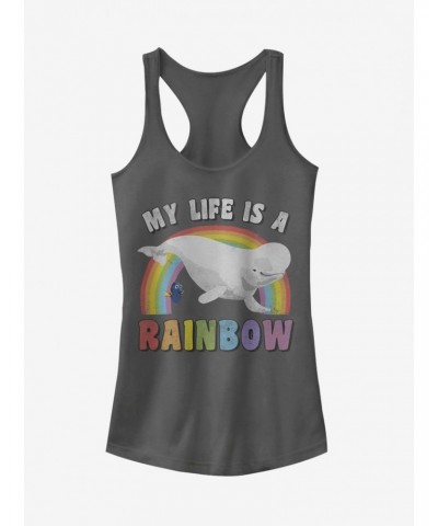 Disney Pixar Finding Dory Bailey Rainbow Life Girls Tank $9.21 Tanks