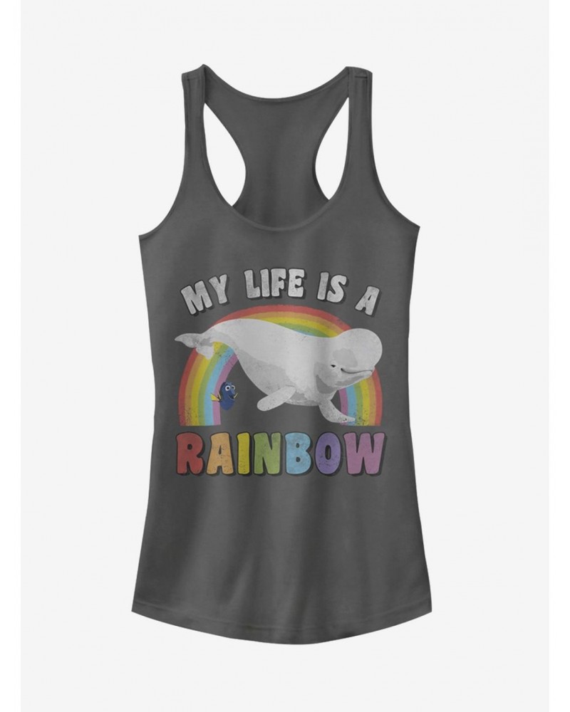 Disney Pixar Finding Dory Bailey Rainbow Life Girls Tank $9.21 Tanks