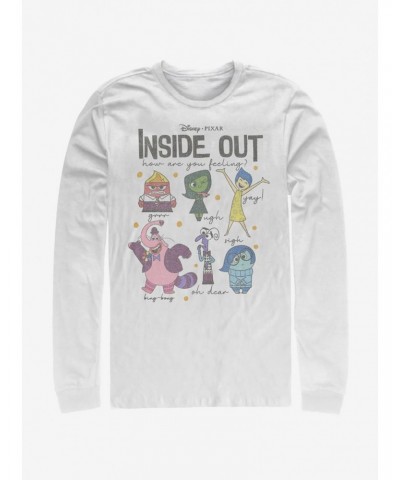 Disney Pixar Inside Out How Are You Feeling Long-Sleeve T-Shirt $12.50 T-Shirts