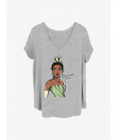 Disney The Princess and the Frog Fashion Tiana Girls T-Shirt Plus Size $12.43 T-Shirts