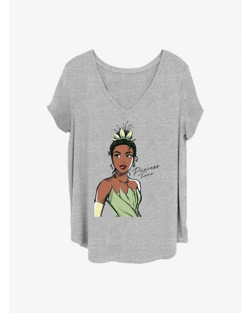 Disney The Princess and the Frog Fashion Tiana Girls T-Shirt Plus Size $12.43 T-Shirts