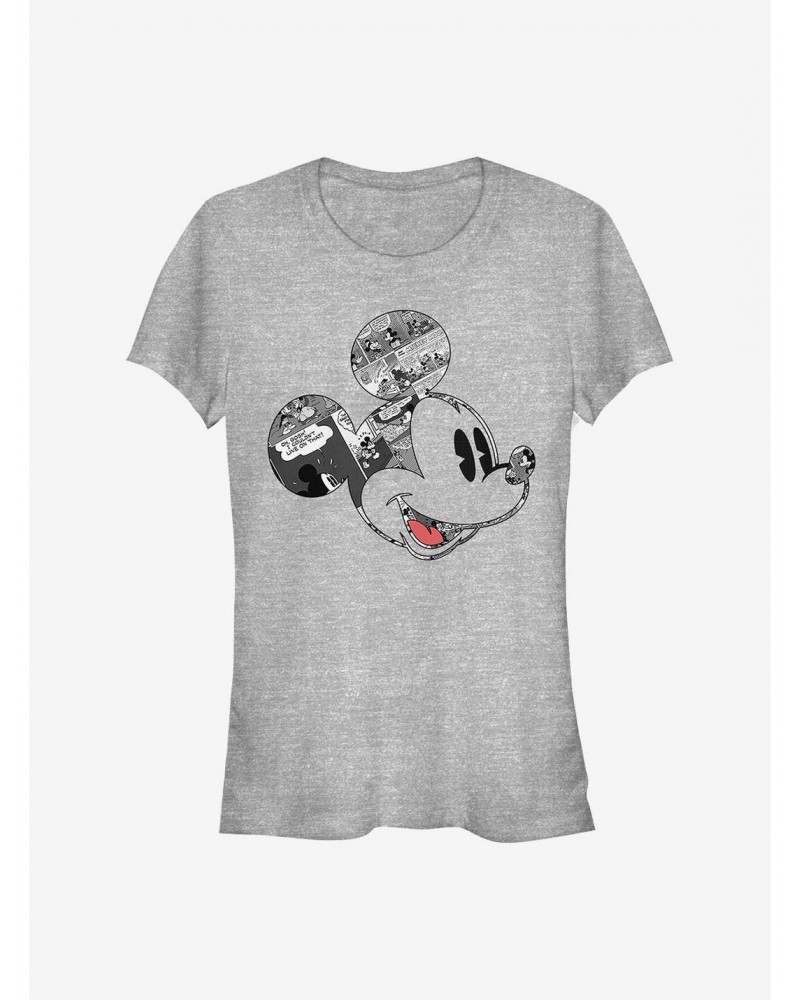 Disney Mickey Mouse Comic Mouse Girls T-Shirt $7.97 T-Shirts