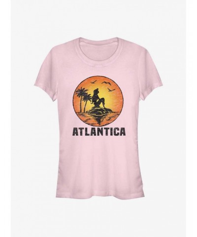 Disney The Little Mermaid Atlantica Sunset Girls T-Shirt $11.45 T-Shirts