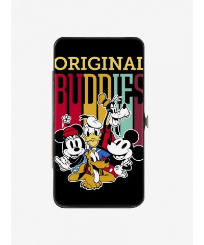 Disney Mickey Mouse and Friends Original Buddies Group Pose Hinged Wallet $12.83 Wallets